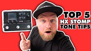 Line 6 HX Stomp Tone Tips You Asked For The MOST!