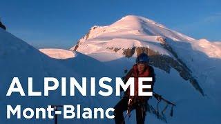 Mont-Blanc en traversée Les 3 Monts Aiguille du Midi Mont-Blanc du Tacul Mont Maudit alpinisme