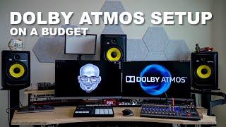 DOLBY ATMOS STUDIO SETUP - ON A BUDGET! #dolbyatmos