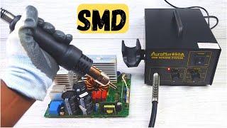 smd rework station | best quality | hot air gun | hot air blower | de soldering | ic de soldering