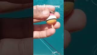 TEKNIK PELAMPUNG JITU BUAT MANCING IKAN KAKAP PUTIH