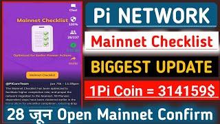 Pi Network New Update/Pi Open Mainnet Date/Pi Coin Price Prediction/Pi Mainnet Checklist Update/#pi