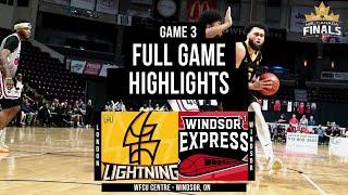 HIGHLIGHTS: #1 London Lightning VS #3 Windsor Express | GAME 3 | May 23, 2023