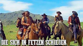 Die sich in Fetzen schießen | ITALOWESTERN | Wilder Westen | Cowboys | Deutsch | Westernfilm