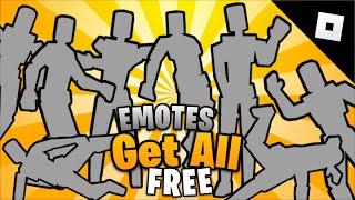 [Event] How to get ALL EMOTES in Roblox (Spotify Island George Ezra Beatland Guacathon & Tommy Play)