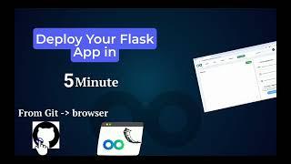 Fastest Way to Deploy your Flask App