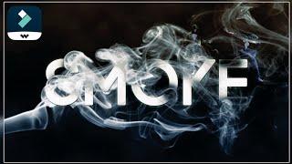 Smoke Text Effect In Filmora X