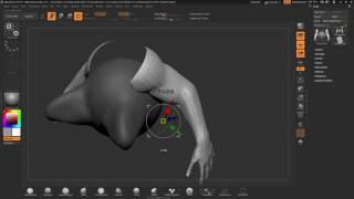 ZBrushCore - Solomon Blair - Part 2 IMM Brushes & Gizmo 3D