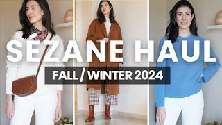 SÉZANE Haul and Review Fall/Winter 2024 - Maurice Jumper, Dan Trousers, Axelle Ankle Boots & more