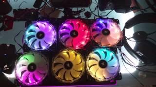 Corsair HD120 RGB Fan - Custom LED Control Prototype