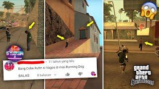 EKSPERIMEN IKUTI GANG VAGOS & BUNOY BIG SMOKE di Misi RUNNING DOG GTA San Andreas - Rahasia Misteri