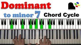 Dominant 7 to minor 7 | Progression Cycle