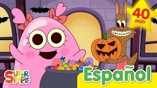 Canciones Infantiles de Halloween Y Más | Fiesta Preescolar | Super Simple Español