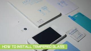 How to Install Tempered Glass Screen Protector on your Mobile