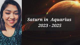Saturn in Aquarius 2023-2025 ️ Insights for all the 12 signs