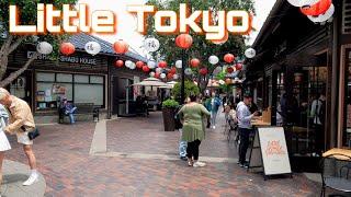 Little Tokyo Village, Los Angeles California - 4K Walking Tour