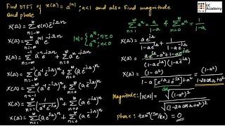 Problems on Discrete time Fourier transform in signals and systems || EC Academy