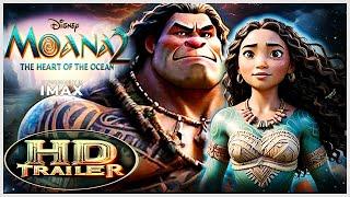 Moana 2 :The Heart of the Ocean Official Teaser Trailer (2024) |  Dwayne Johnson,Disney Pictures