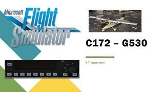 5 C172 the transponder