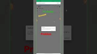 How to fix Yt studio Verify that it's You Proceed Problem | fix YouTube Studio Security Code #shorts