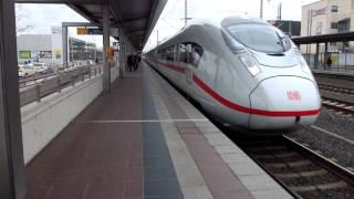 Ausfahrt eines Velaro D (ICE 3, BR 407)