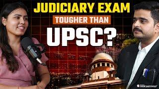 Is Judiciary Exam Tougher than UPSC? | UPSC vs Judiciary | Law Podcasts