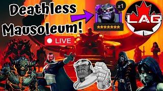 BRING ME THANOS! NEW Deathless Mausoleum Full Exploration! Guillotine/KingGroot/SheHulk/Vision! MCOC