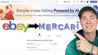 How to Crosslist eBay Listings into Mercari for FREE with This New AI Importing Tool!