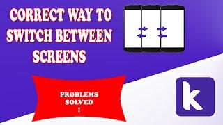 how to switch screens in kodular || right way||Solved  #kodular