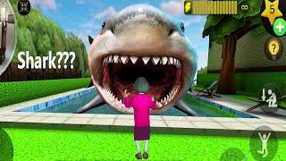 Scary Teacher 3D Steam Gameplay Update - New Chapter New Levels Hungry Shark World in Pool vs Miss T