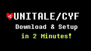 How to Download & Set up Unitale/Create Your Frisk in 2 Minutes!