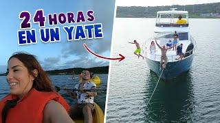 24 HORAS EN UN YATE  CON EL EX TEAM JUKI  Kimberly Loaiza