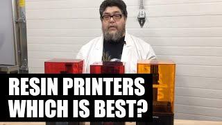 Resin printers: Mars vs. Mars Pro vs. Inkspire - which is best?