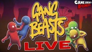 Gang Beasts LIVE with Jason, Emre, & Aaron! - GameSocietyPimps