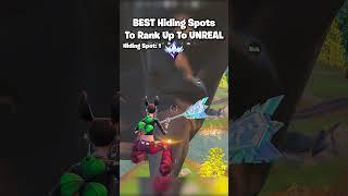 Reach UNREAL Rank Using These SECRET Spots  #shorts #fortnite