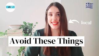 4 Things to Avoid in Greece | Greece (Lifesaving) Travel Advice 