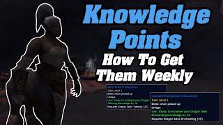 How To Get WEEKLY Knowledge Points In Dragonflight