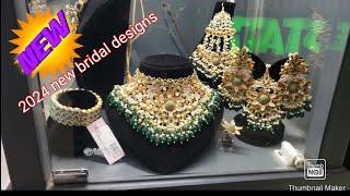 Naqshi  and maria be bridal jewellery and dresss designs march 2024