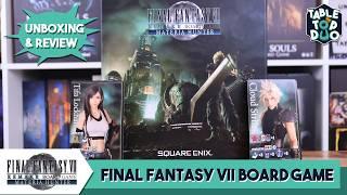 Final Fantasy VII Board Game Unboxing & Review (Final Fantasy Materia Hunter)