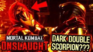 Mortal Kombat Onslaught. I Met EVIL SCORPION CLONE! Scorpion Learned the TRUTH! CRAZY Fight Scene!