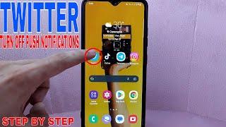   How To Turn Off Push Notifications On Twitter 