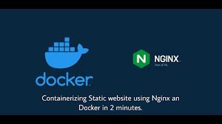 Containerize Static website in 2 Minute using Docker an Nginx | #Docker #nginx #devops #cloud