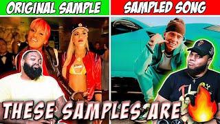 INTHECLUTCH REACTS TO: ORIGINAL SAMPLE vs SAMPLED RAP SONGS! Pt. 3