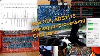 Open FFBoard DIY FFB update 6: New GUI, ADS1115 ADC, Analog scaling, CAN instruments, USB-C