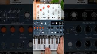 New Pedal Day! Collision Devices Crushturnal + Arturia MicroFreak　#shorts