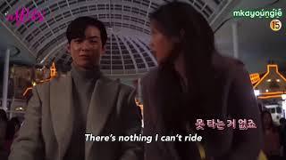 [ENG SUB] Moon Gayoung Cha Eunwoo Talks About Amusement Park Rides | True Beauty Mun Kayoung