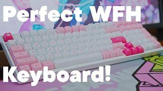 WFH Keyboard that's Hotswap and Wireless?! | Akko 3098B Review (Prunus Lannesiana Colorway)