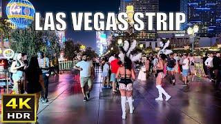 Las Vegas Strip Night Walk - August 2024