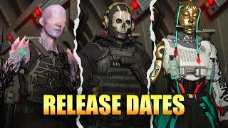 NEW All Upcoming Operator Skins Cosmetic Bundles Release Dates in MW3 Season 4 Reloaded Jeans Ghost