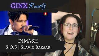 GINX Reacts | Dimash - S.O.S | Slavic Bazaar | First time hearing him!! | Reaction & Commentary